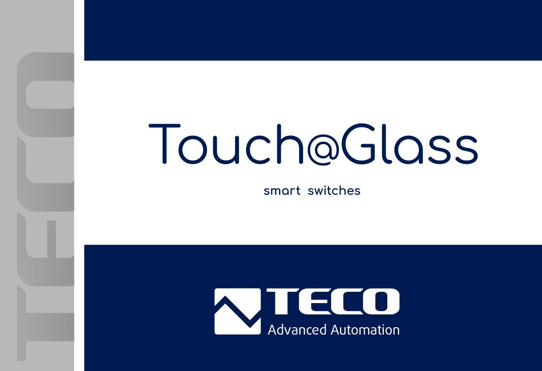 Katalog skleněných nástěnných ovladačů Touch@Glass